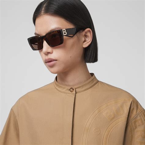 burberry sunglasses b on side|Burberry sunglasses for women.